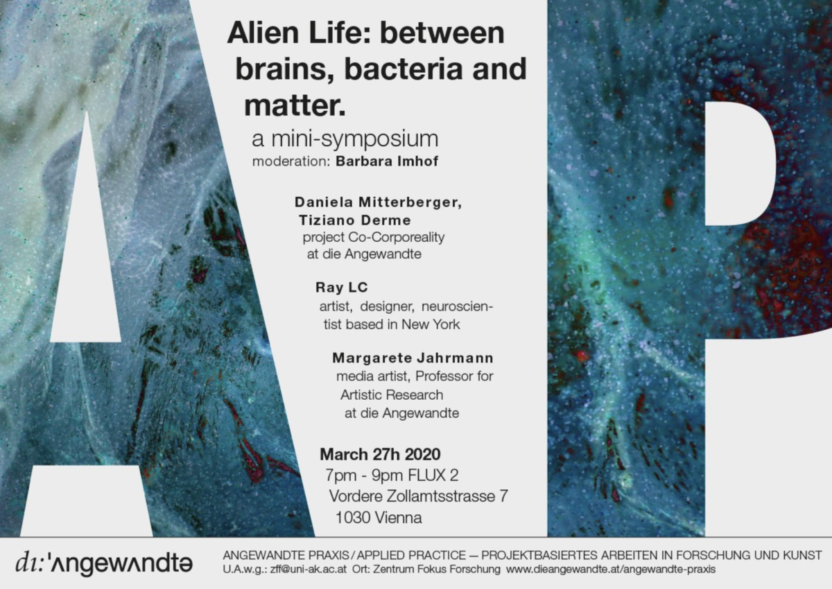 Alien Life: between brains, bacteria and matter. (postponed)